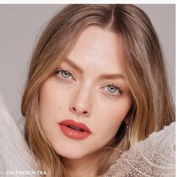 Lancome L'absolu Rouge Moisturizing Cream Lipstick- 274 French tea warm rose - Picture 3 of 3